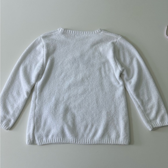 Lulu B White Chenille Starfish Embroidered Sweater Size S - Picture 10 of 10